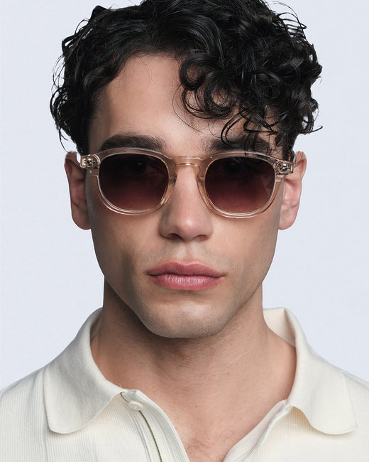 TODD CHAMPAGNE GRADUAL BROWN BY CORLIN EYEWEAR